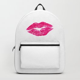 Hot Pink Lips Backpack