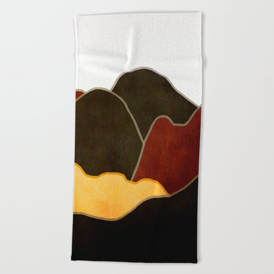 Landscape NC 10 Beach Towel