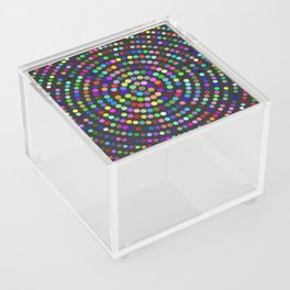 No.25 Colorful Circle Dots Acrylic Box
