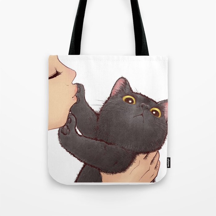 cat : huuh Tote Bag