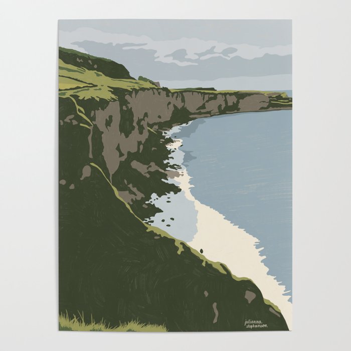 Causeway Coast, Northern Ireland Poster