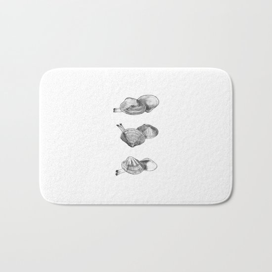 Bivalvia serie 2 Bath Mat
