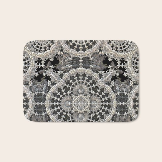 Old Lace Bath Mat