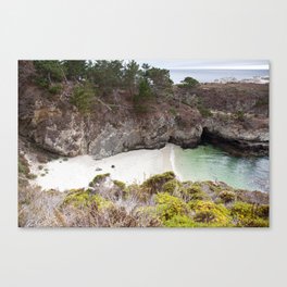 Colourful Cove at Point Lobos State Reserve | Big Sur Canvas Print