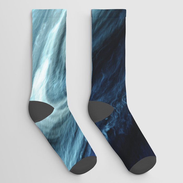 Blue Galaxy Socks