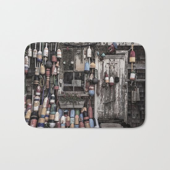 Fishing Shack Bath Mat