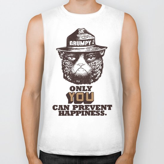 Grumpy PSA Biker Tank