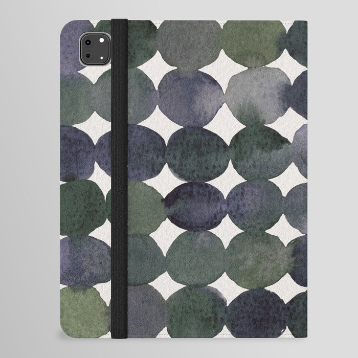 Dots pattern - sage  iPad Folio Case