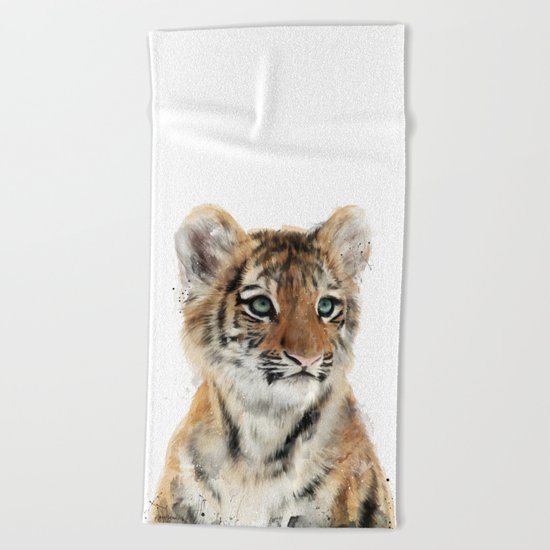 Little Tiger Beach Towel