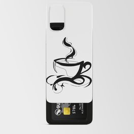 LATTE CAPPUCCINO FLATWHITE AMERICANO Artistic Coffee cup design for COFFEE LOVERS Android Card Case