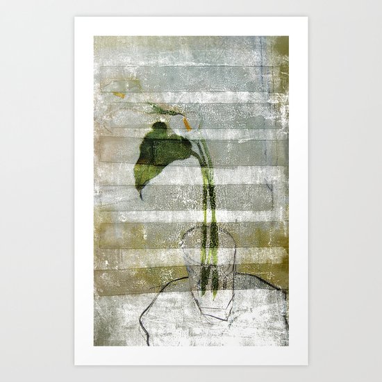 the arum Art Print