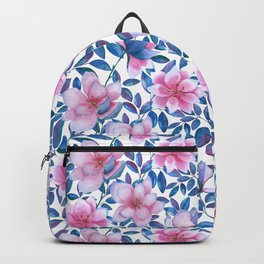 Romantic magnolia flowers Backpack