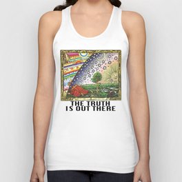 Flammarion Engraving Flat Earth Truth Tank Top