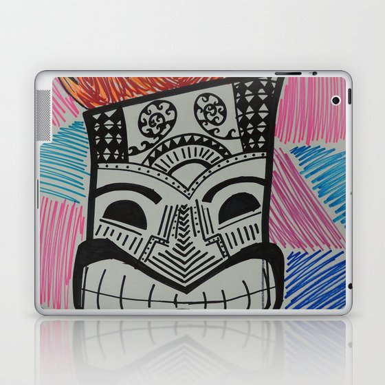 Tiki Man Laptop & iPad Skin