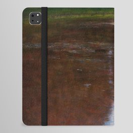 A Morning by the Pond by Gustav Klimt iPad Folio Case
