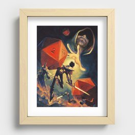 The Dungeon Master Recessed Framed Print