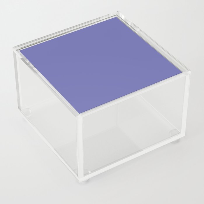 Very Peri Solid Color Acrylic Box