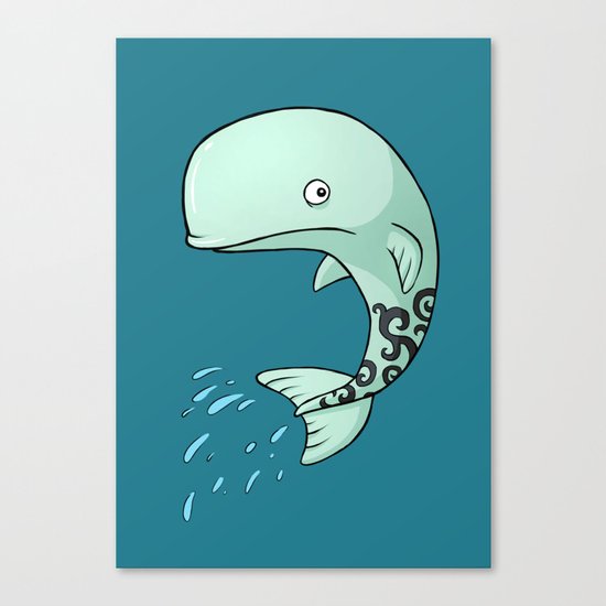 Whale Canvas Print