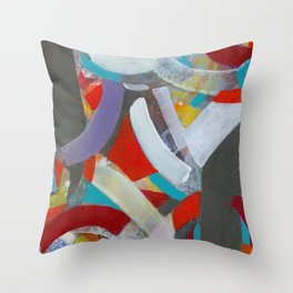 Removing Obstacles Throw Pillow