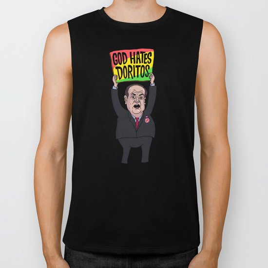 God Hates Doritos Biker Tank