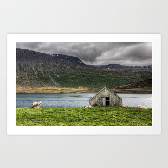 Sheepfold Art Print