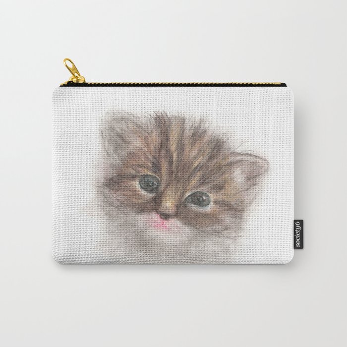 Sweet Kitten Carry-All Pouch