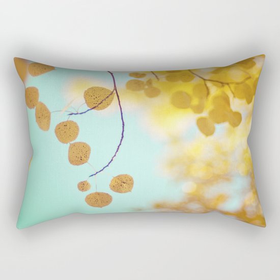 nature's gold Rectangular Pillow