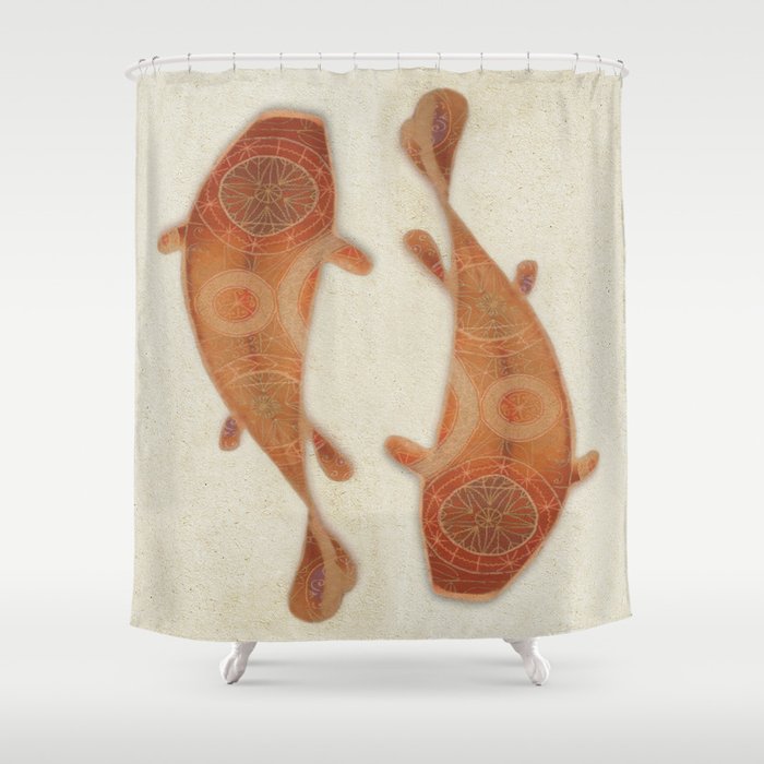 Mystic Koi 2 Shower Curtain by fernandovieira | Society6