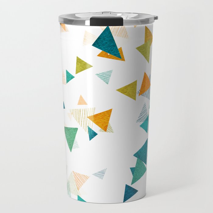Memphis Design #5 Travel Mug