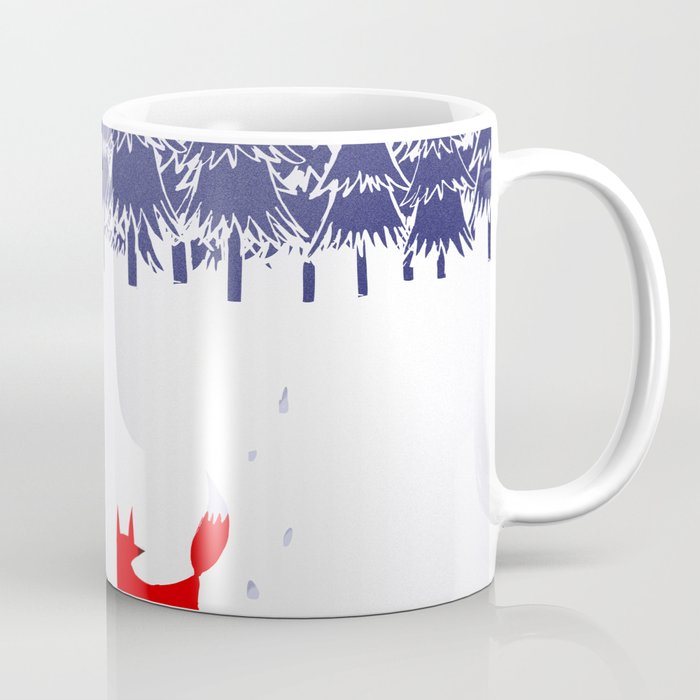 Alone in the forest Coffee Mug