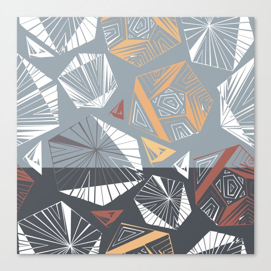 Geometric abstraction. Canvas Print