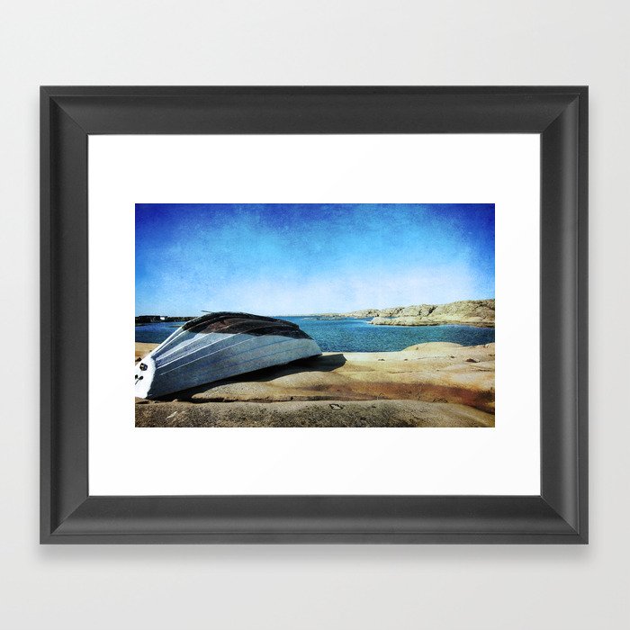 Fishing Boat Framed Art Print
