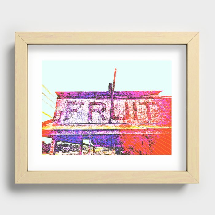 Fruit 2 Recessed Framed Print