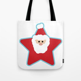Santa star Tote Bag