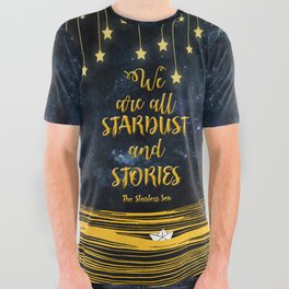 Stardust and stories of the Starless Sea All Over Graphic Tee