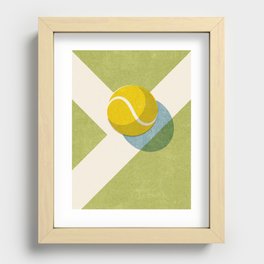 BALLS / Tennis (Grass Court) Recessed Framed Print