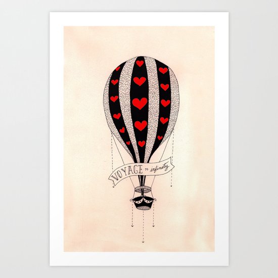 Voyage to Infinity Art Print