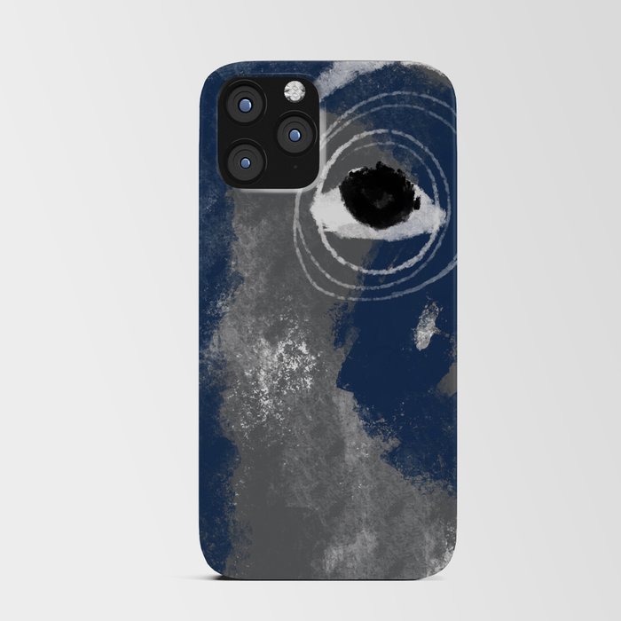 Lost in Thoughts 1 - Modern Contemporary Abstract iPhone Card Case