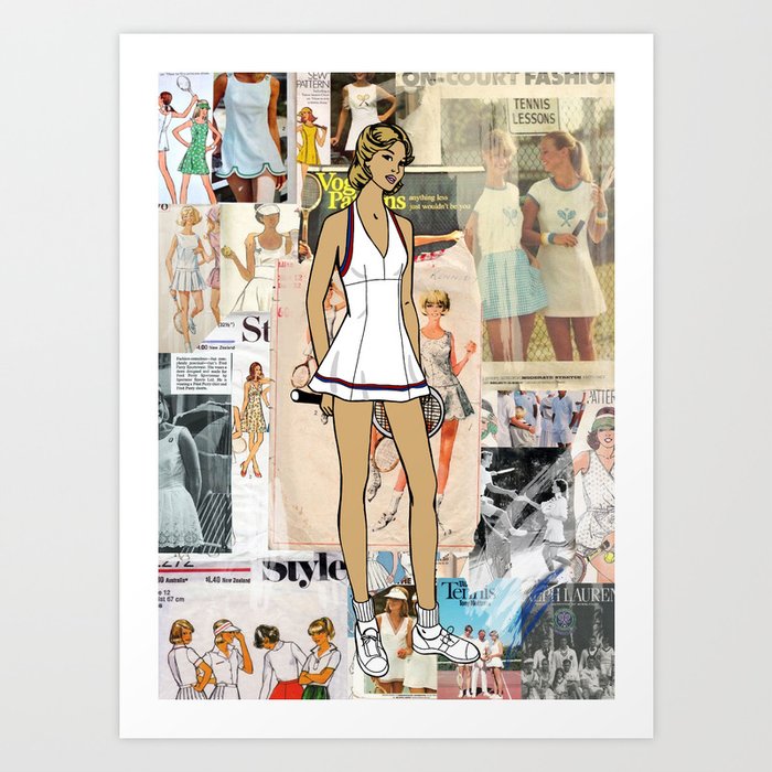 Tennis Art Print