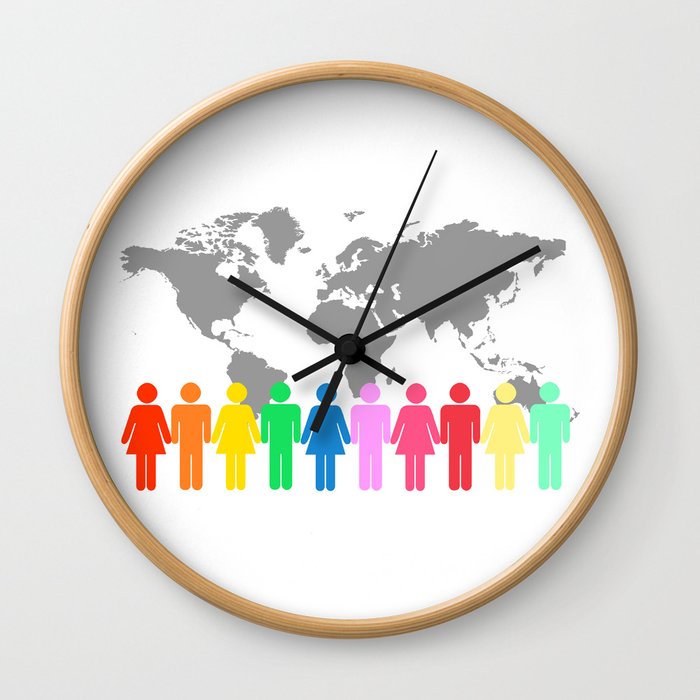 Be Engaged in Sharing the Gospel of Christ Wall Clock