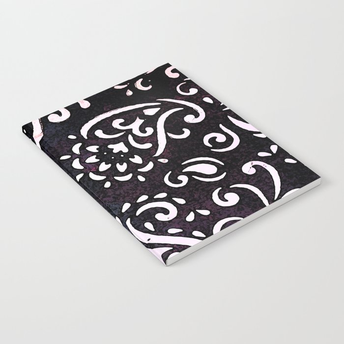 painted paisley Notebook