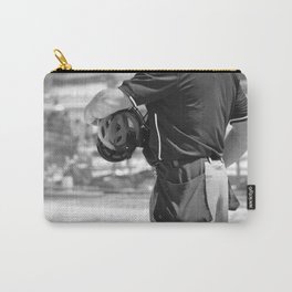 Umpire in Black and White Carry-All Pouch | Black and White, Umpireataballgame, Umpireinblackandwhite, Baseball, Blue, Leahmcphail, Umpirewithhisequipment, Sportsphotography, Digital, Photo 