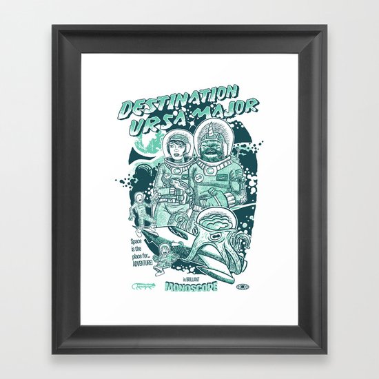 Destination Ursa Major s6 exclusive Framed Art Print