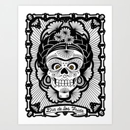 Dia de los Frida Art Print