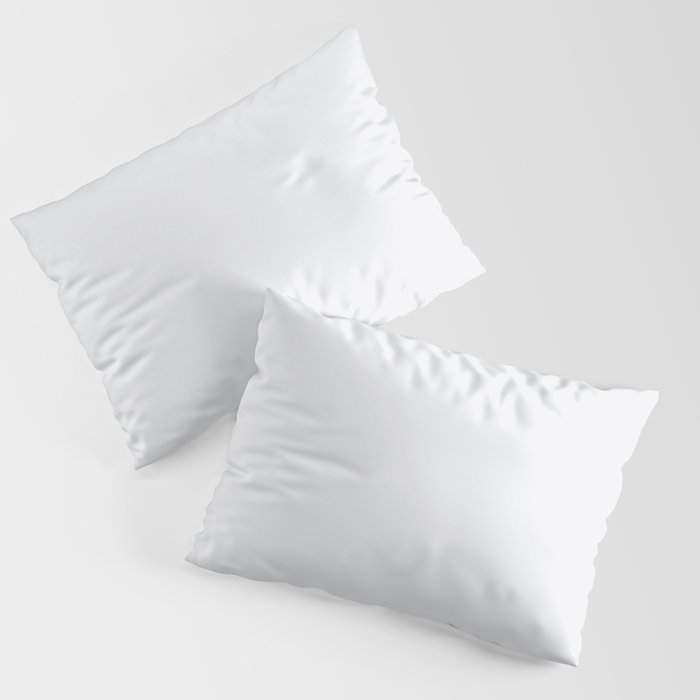 Paper White Pillow Sham