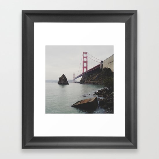 Golden Gate Bridge Framed Art Print