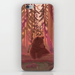 Bear in the Woods iPhone Skin