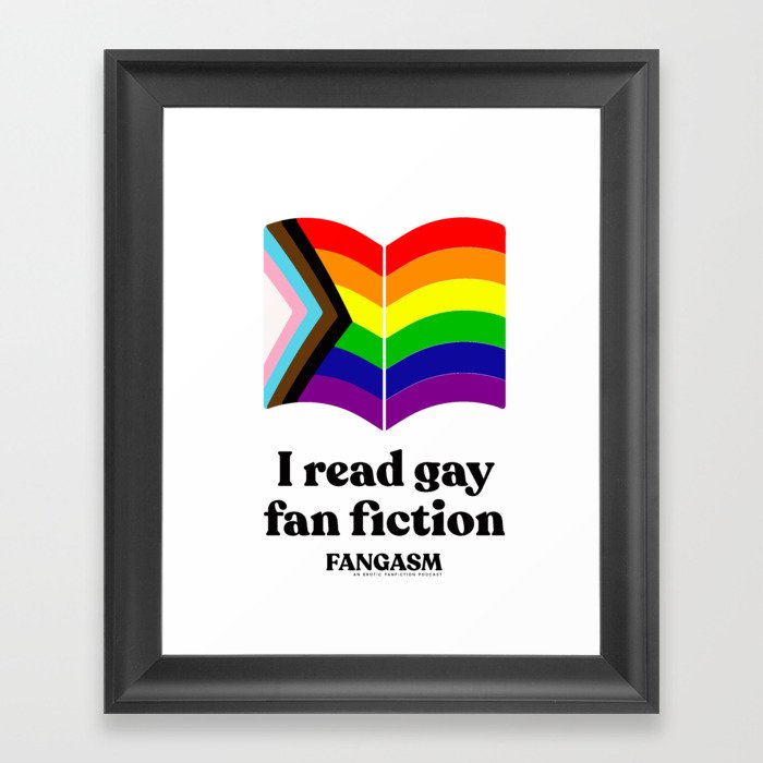 Pride 2021 - Reader - Benefitting LAMBDA Literary Framed Art Print