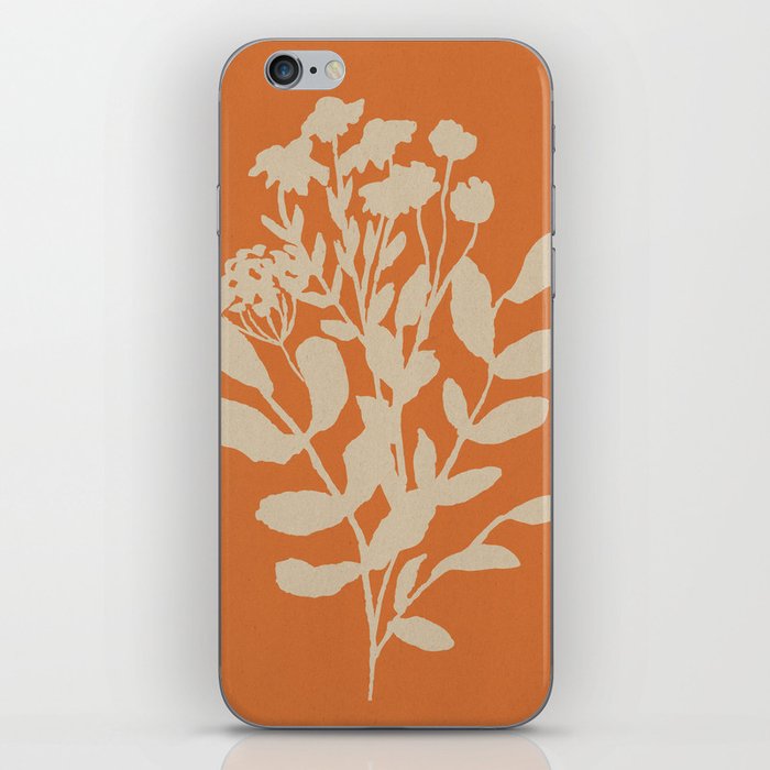 Abstract Floral Art iPhone Skin