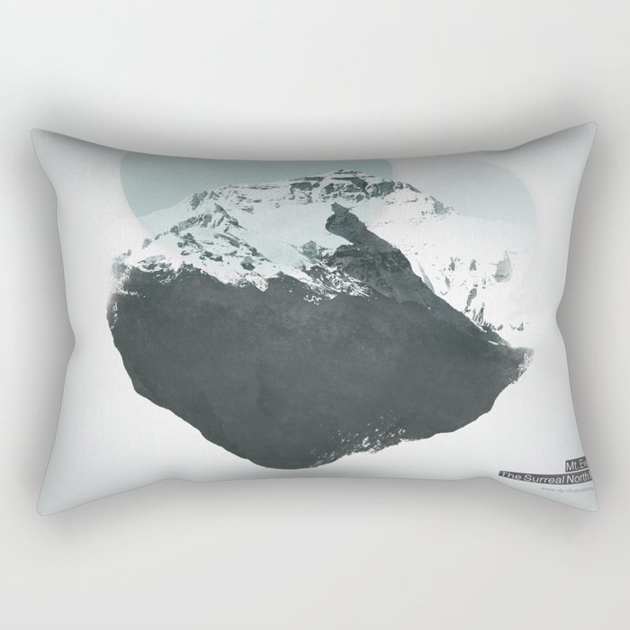 Mt. Everest - The Surreal North Face Rectangular Pillow